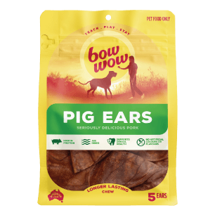 Bow Wow Pig Ears 5Pk