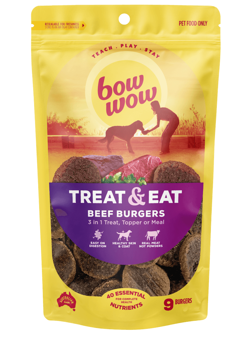 Treat and Eat Beef Burgers