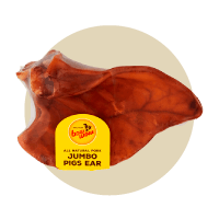 Bow Wow Single and Jumbo Pigs Ears