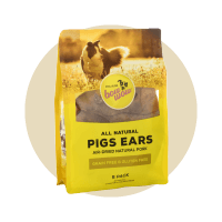 Bow Wow Natural Pigs Ear Dog Treats